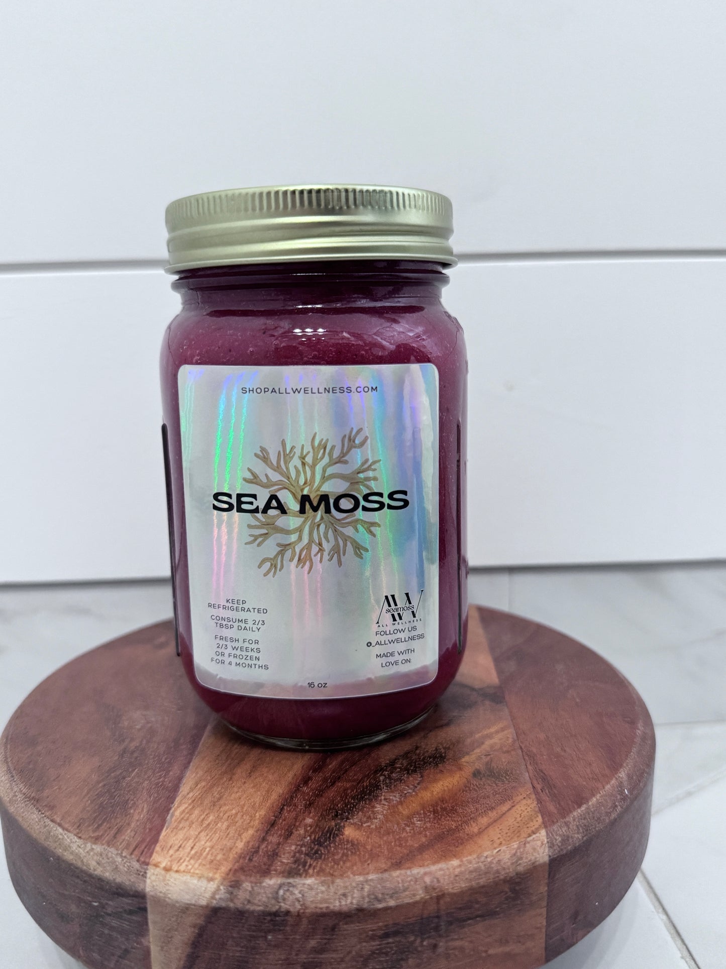 Strawberry Blueberry Sea Moss