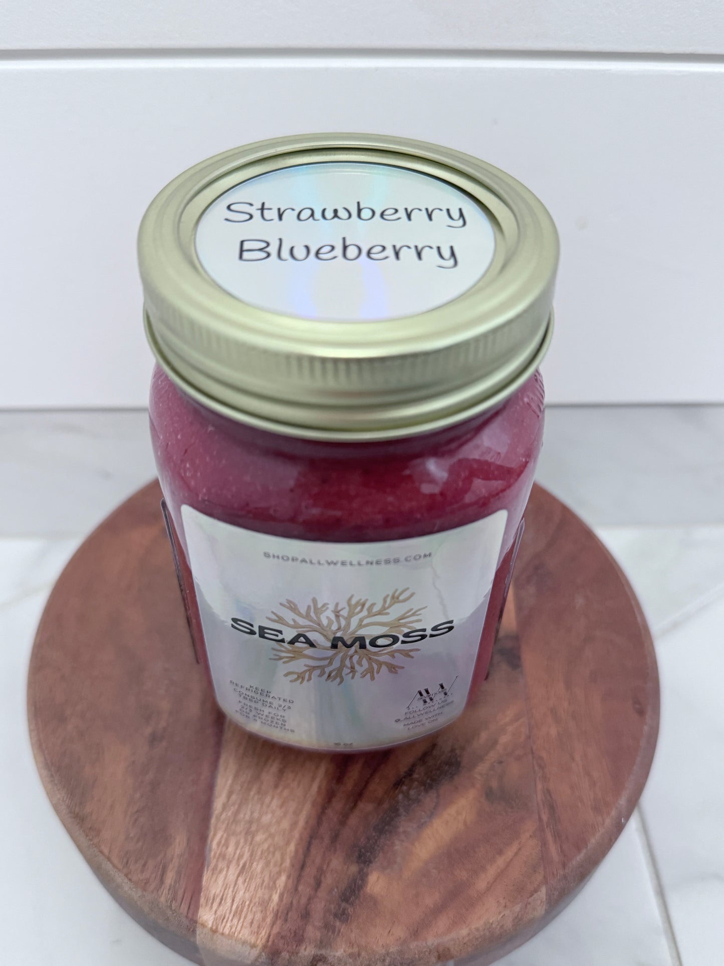 Strawberry Blueberry Sea Moss
