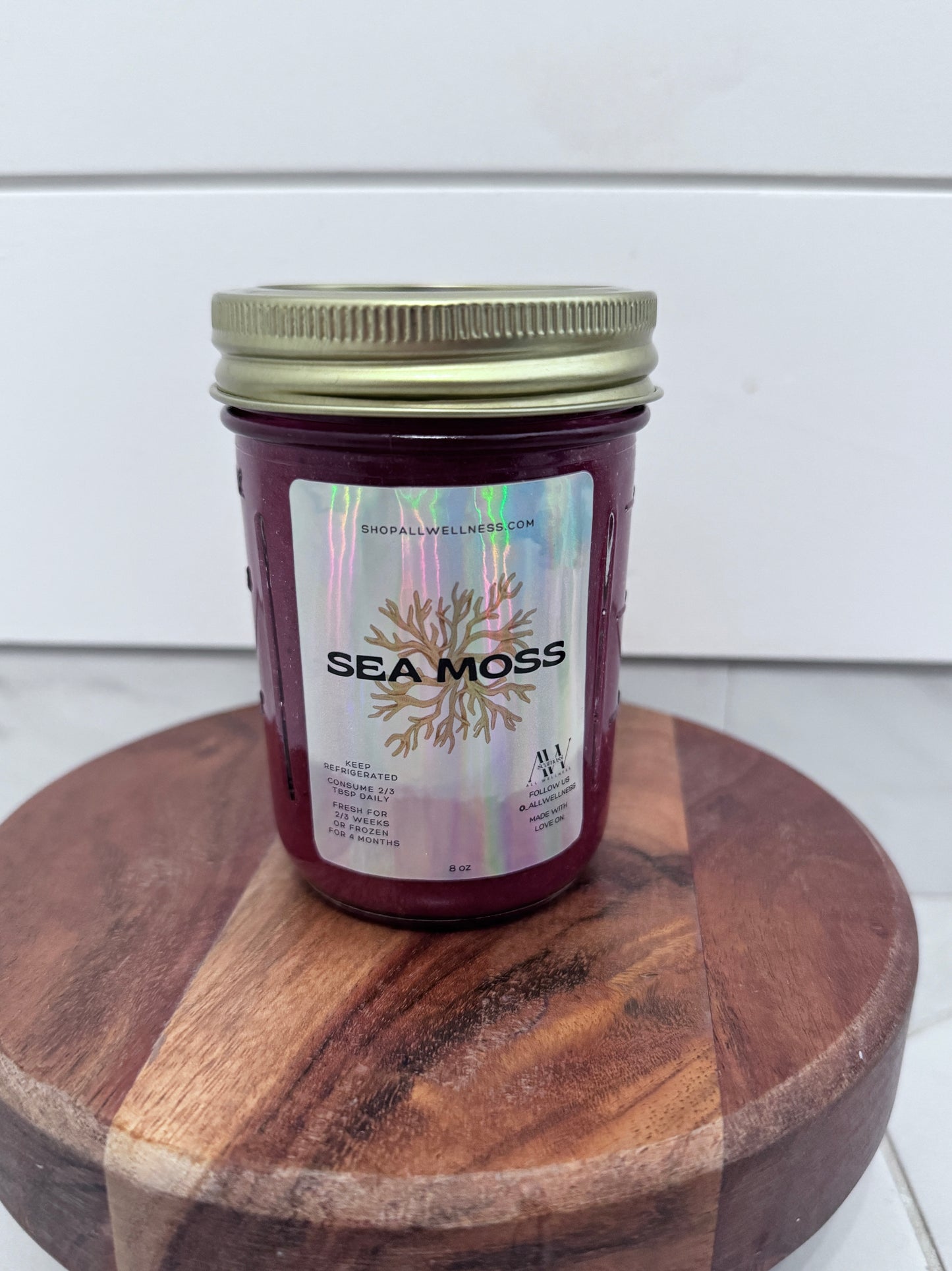 Strawberry Blueberry Sea Moss